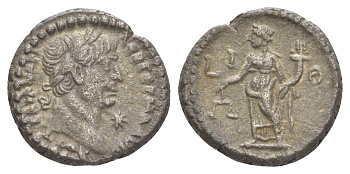 Римская Империя, Провинция Египет тетрадрахма 115-116 Траян, бюст императора/Дикайосина, олицетворение Правосудия, Александрия, (из старой нидерландской коллекции) Dattari 656 биллон 1100-9-12