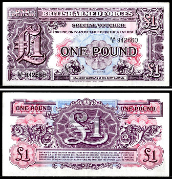 Великобритания 1 фунт 1948 Pick M22 a бумага 7203-92-3-1