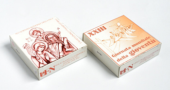 Ватикан 5 евро 2008 Всемирный день молодежи и 10 евро 2008 Всемирный день мира, Бенедикт XVI, в оригинальных коробках с сертификатами KM 406, 407 серебро PROOF 4-3-3-04