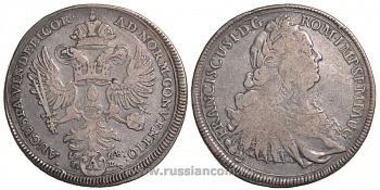 Аугсбург 1 талер 1764 T-F(A)H Франциск I KM 183, Dav. 1929 серебро 00-000-00