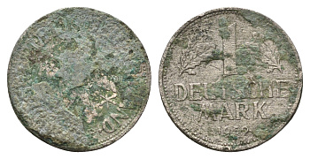 ГДР 1 марка 1959 KM 110 медно-никель 4703-457