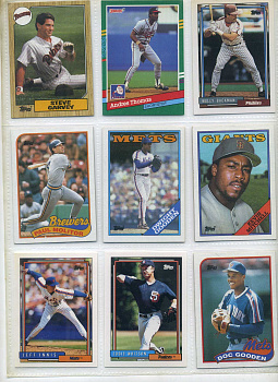 США КАРТОЧКИ БЕЙСБОЛЬНЫЕ 9 штук разных 7501-56