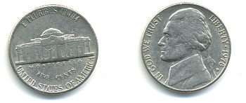 США 5 центов 1978 D, Джефферсон KM А192 медно-никель 179-717