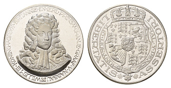 Нидерланды медаль из серии история Нидерландов - Вильгельм III Оранский - прниц (Штатгальтер) Нидерландов первая половина XX века Libertatis Assertori (защитник свободы), диаметр 25 мм, вес 5,6 гр серебро PROOF 4671-1047