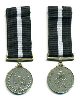 Пакистан медаль ND Георг VI, в память независимости, на колодке, с лентой 1-5-1-17