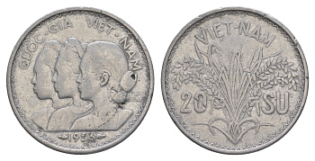 Южный Вьетнам 20 су 1953 KM 2 алюминий 4159-511