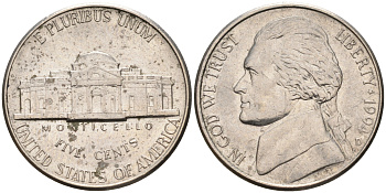 США 5 центов 1994 D, Джефферсон KM А192 медно-никель 92-1236