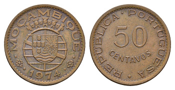 Мозамбик 50 сентаво 1974 KM 89 бронза 4619-157