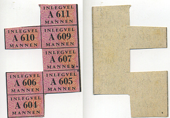 НИДЕРЛАНДЫ КАРТОЧКИ ДЛЯ МУЖЧИН бумага 6317-37-4-1