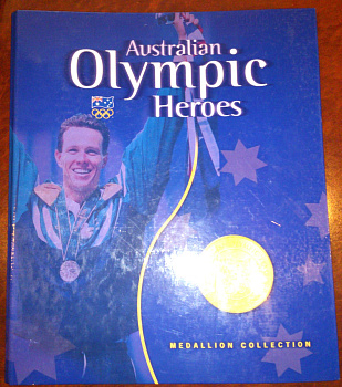 Австралия набор медалей олимпийские герои Австралии 1987 Бетти Катберт, Херб Эллиот, Эдвин Флэк, команда гребли 1992 и 1996, Дон Фрейзер, Шейн Гоулд, Марджори Джексон, Сьюзан О'Нил, Кирен Перкинс, Джиллиан Ролтон, Мюррей Роуз 14-01-01-09