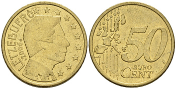 Люксембург 50 евроцентов 2006 KM 80 нордик 4148-743