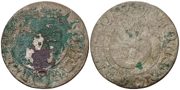 Польша, Эльбинг 3 полкера (1/24 талера) ND (1628-1635) Густав II Адольф (1621-1632) Kop 9602-9607 серебро 4158-1066