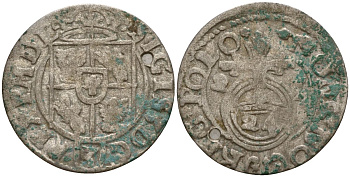 Польша 3 полкера (3 полторака - 1 крейцер) ND (1620-1627) Сигизмунд III Ваза (1587-1632) KM 41 серебро 4158-1163