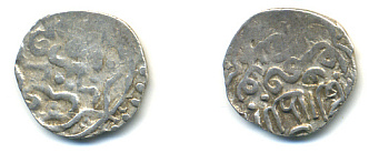 ЗОЛОТАЯ ОРДА ТОКТАМЫШ ЧЕКАН КРЫМА 782 гх серебро 628-133