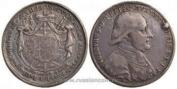 Эйхштадт 1 талер 1796 CD KM 97, Dav. 2213 серебро 00-819-39