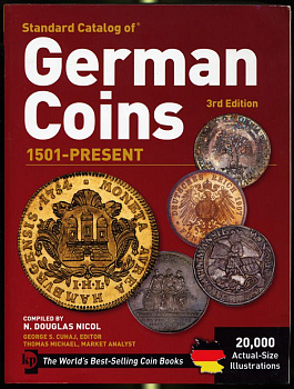 Каталог Краузе по монетам Германии с 1501 г. по настоящее время, 3-е издание / Standart catalog of German Сoins 1501 - Present, 3rd Edition