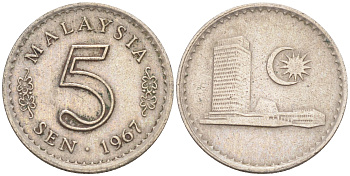 Шри-Ланка 2 цента 1975 KM 138 алюминий 99-824