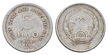Вьетнам 5 хао 1976 KM 13 алюминий 4678-936