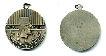 США МЕДАЛЬ ND ВЕСТ ПОЙНТ, ПРИГЛАСИТЕЛЬНЫЙ, 51,4 мм, 52,7 гр бронза 1079-1-21