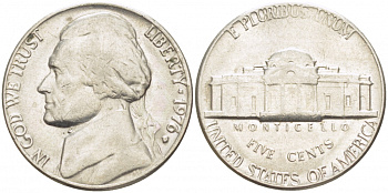 США 5 ЦЕНТОВ 1976 KM A192 медно-никель 3457-1225