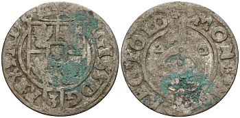 Польша 3 полкера (3 полторака - 1 крейцер) 1622 Сигизмунд III Ваза (1587-1632) Gorecki B.22, KM 41 серебро 4158-846