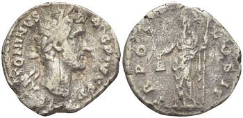 Римская Империя денарий 139 Антонин Пий, ANTONINVS AVG PIVS P P / TR POT COS II, Рим, Good Very fine RIC 50 серебро 1073-4-3-7