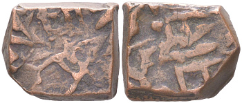 Бунди 1/2 пайса 1916-1935 KM 15 медь 4621-753