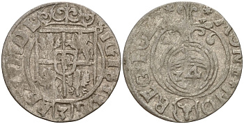 Польша 3 полкера (3 полторака - 1 крейцер) 1626 Сигизмунд III Ваза (1587-1632) Gorecki B.26 серебро 4158-1034