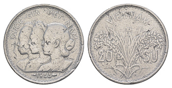 Южный Вьетнам 20 су 1953 KM 2 алюминий 4159-445