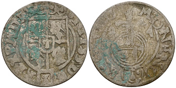 Польша 3 полкера (3 полторака - 1 крейцер) 1624 Сигизмунд III Ваза (1587-1632) Gorecki B.24, KM 41 серебро 4160-141