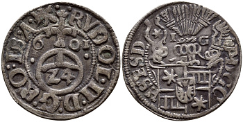 Шаумбург-Пиннеберг 1/24 талера 1601 KM 8 серебро 560-819