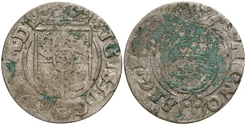 Польша 3 полкера (3 полторака - 1 крейцер) ND (1620-1627) Сигизмунд III Ваза (1587-1632) KM 41 серебро 4158-817