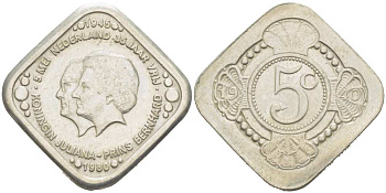 НИДЕРЛАНДЫ ЖЕТОН 1980 35 ЛЕТ ПОБЕДЫ, 8 МАЯ 1945, КОРОЛЕВА ВИЛЬГЕЛЬМИНА И КОРОЛЕВА ЮЛИАНА медно-никель 217-422