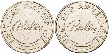 ШВЕЦИЯ ЖЕТОН ИГРОВОЙ ND BALLY, ГОРОД СТОКГОЛЬМ белый металл 4544-754