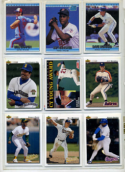 США КАРТОЧКИ БЕЙСБОЛЬНЫЕ 9 штук разных 7501-46