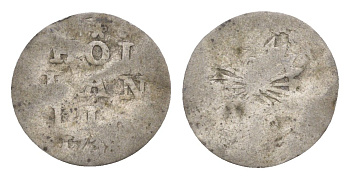 Нидерланды, Голландская Республика, Голландия 1 стювер 1738 KM 91 серебро 4655-548