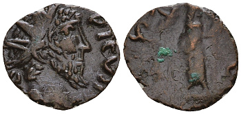 Римская Империя, императоры в Галлии антониниан 272 Тетрик, IMP C TETRICVS P F AVG, бюст императора / PAX AVG, Пация, персонификация Мира, локальная чеканка в Галлии RIC 100 биллон 1073-25-72